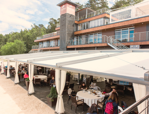 Pergola Mega restaurant de plage